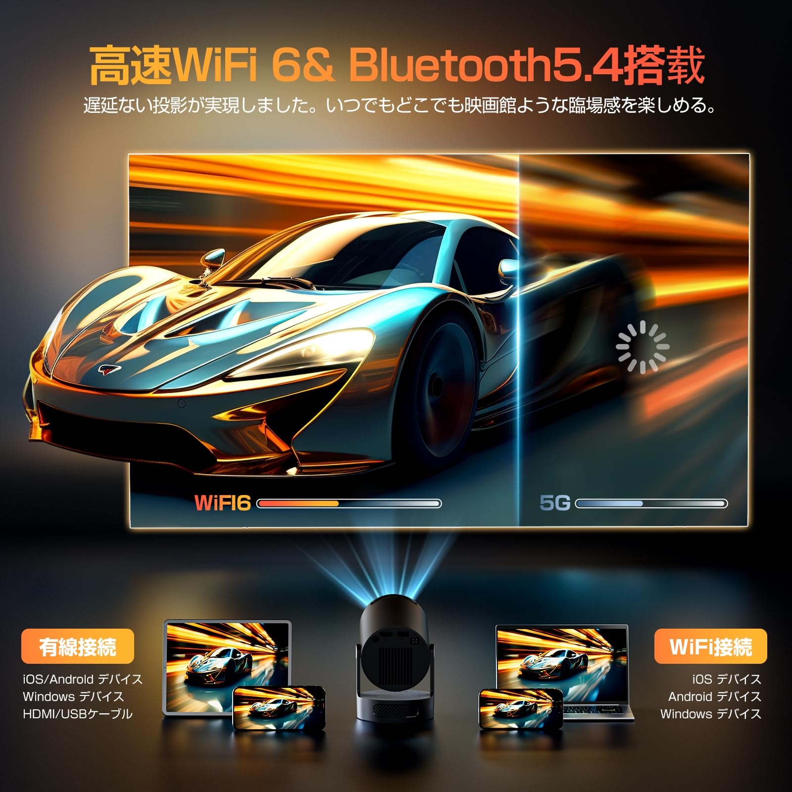 Philoent プロジェクター 家庭用 超小型 【2026アップグレード版