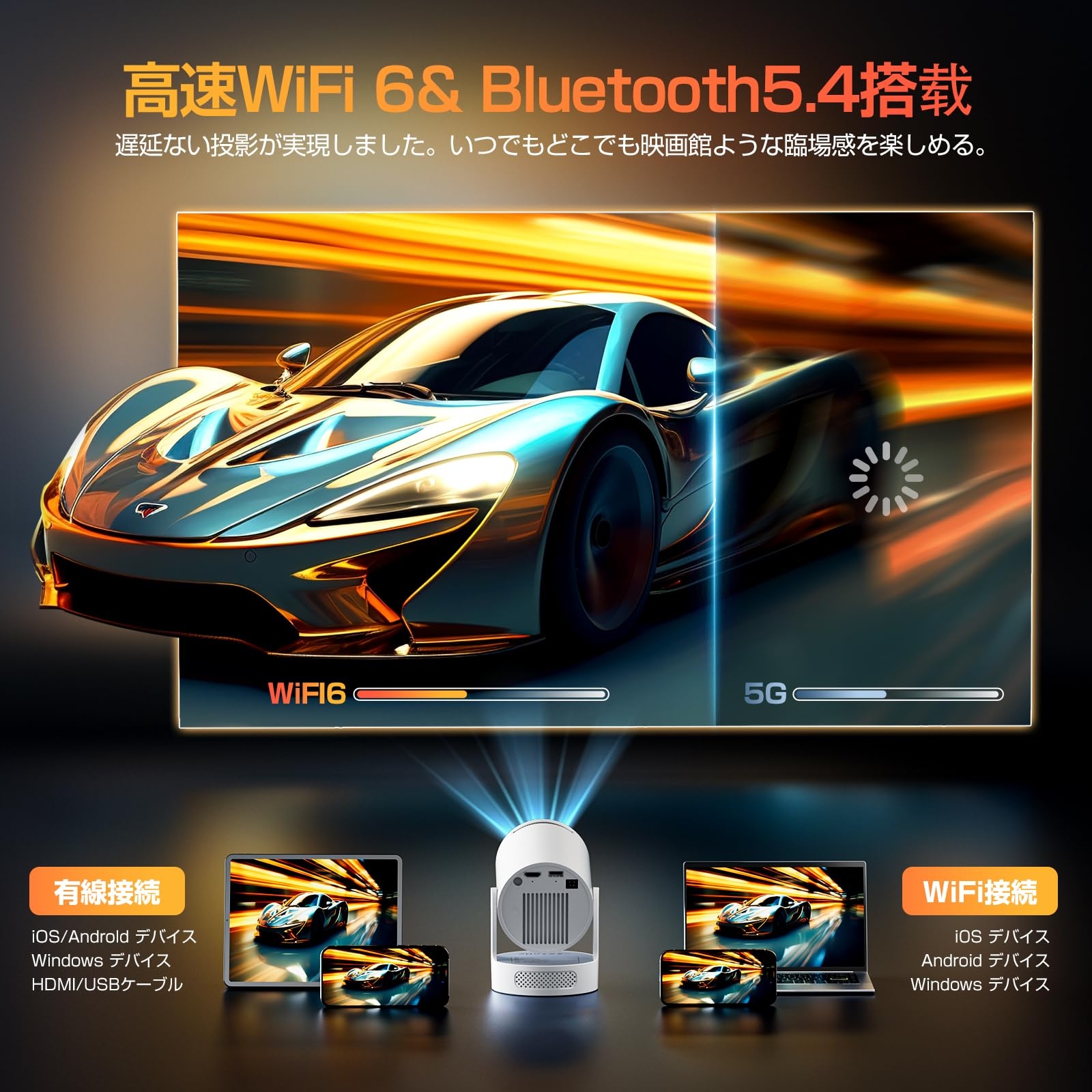 Philoent プロジェクター 家庭用 超小型 【2026アップグレード版