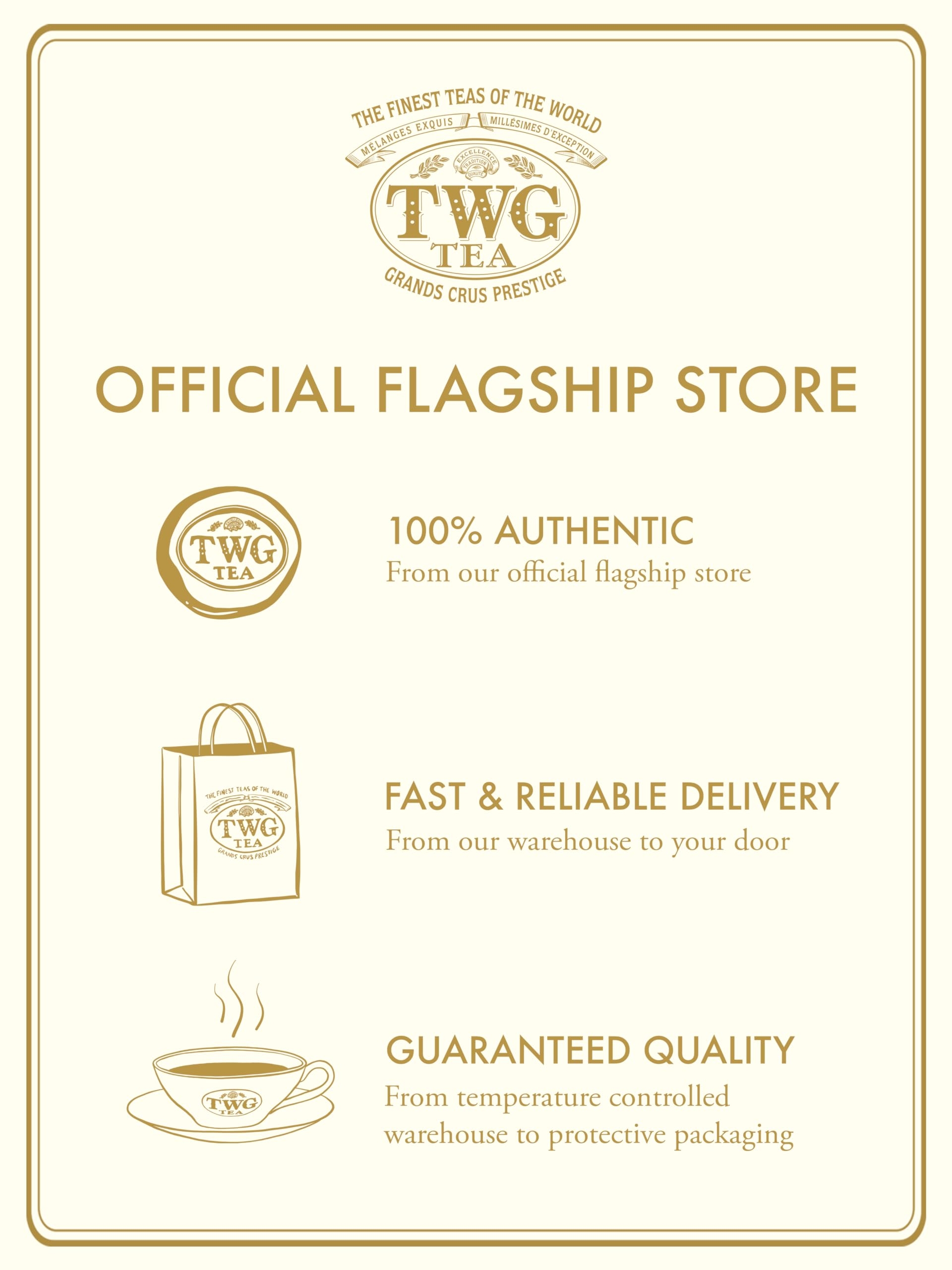 TWG Tea】高級紅茶 1837 Black Tea｜ティーバッグ 個包装｜ギフト