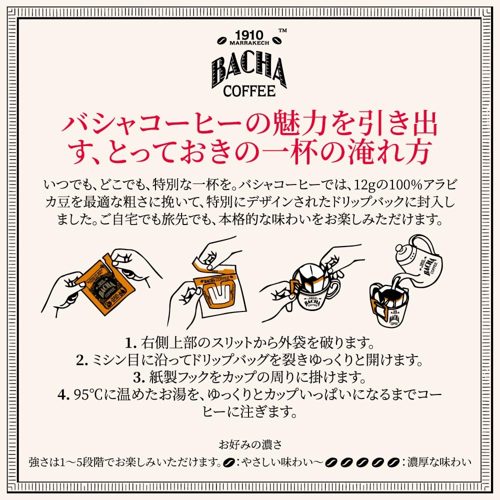 Bacha Coffee（バシャコーヒー） | 1910 ファインフレーバーコーヒー